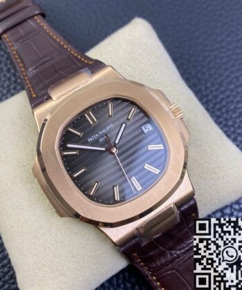 Patek Philippe Nautilus 5711R Dark Gray Dial Watch 3K Factory