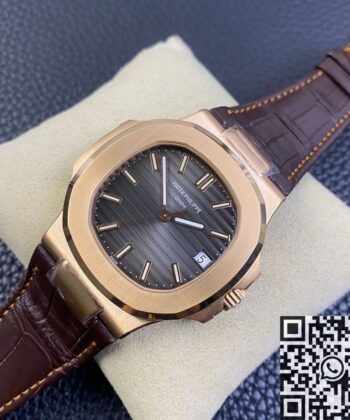 Patek Philippe Nautilus 5711R Dark Gray Dial Watch 3K Factory