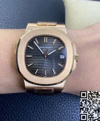 Patek Philippe Nautilus 5711R Dark Gray Dial Watch 3K Factory