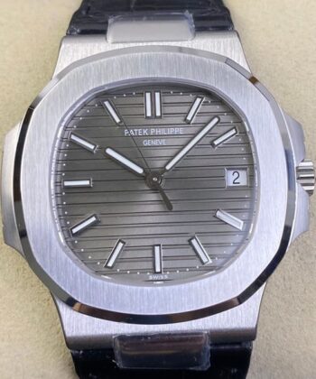 3K Factory Nautilus 5711 Patek Philippe 5711G-001 Dark Gray Dial