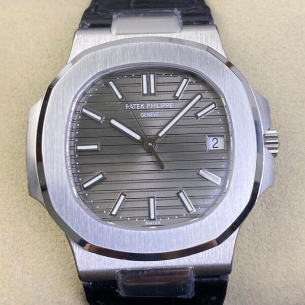 3K Factory Nautilus 5711 Patek Philippe 5711G-001 Dark Gray Dial
