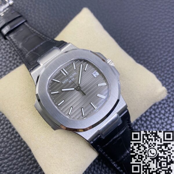 3K Factory Nautilus 5711 Patek Philippe 5711G-001 Dark Gray Dial