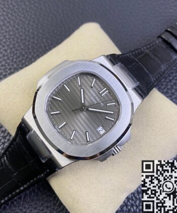 3K Factory Nautilus 5711 Patek Philippe 5711G-001 Dark Gray Dial