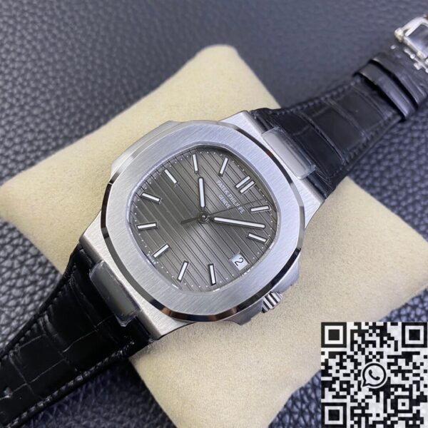 3K Factory Nautilus 5711 Patek Philippe 5711G-001 Dark Gray Dial