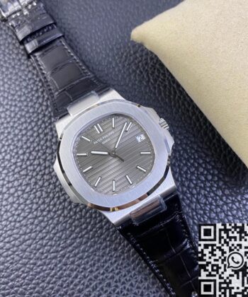 3K Factory Nautilus 5711 Patek Philippe 5711G-001 Dark Gray Dial