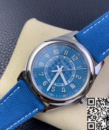 Patek Philippe Calatrava Replica 6007A-001 Grey Blue Dial 3K