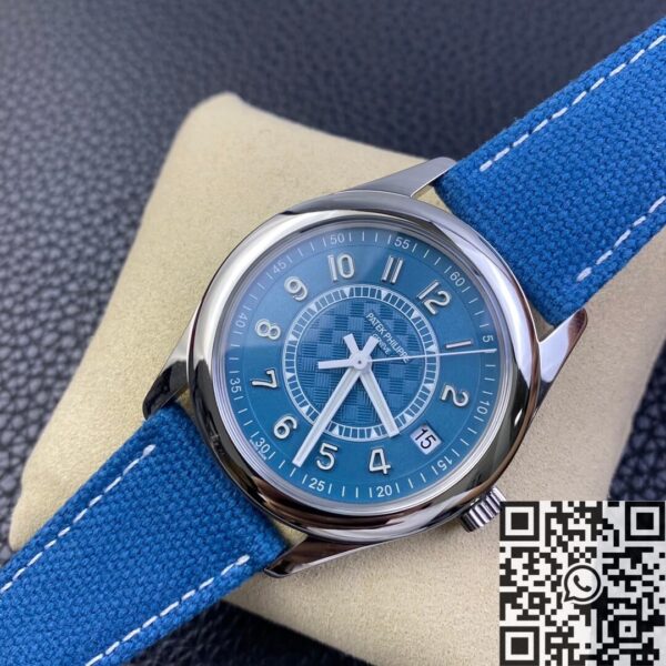 Patek Philippe Calatrava Replica 6007A-001 Grey Blue Dial 3K