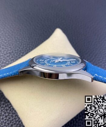 Patek Philippe Calatrava Replica 6007A-001 Grey Blue Dial 3K
