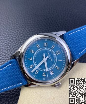 Patek Philippe Calatrava Replica 6007A-001 Grey Blue Dial 3K