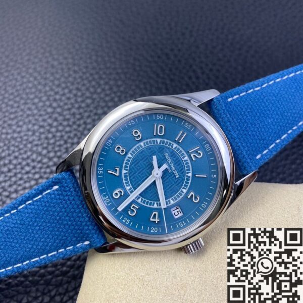 Patek Philippe Calatrava Replica 6007A-001 Grey Blue Dial 3K
