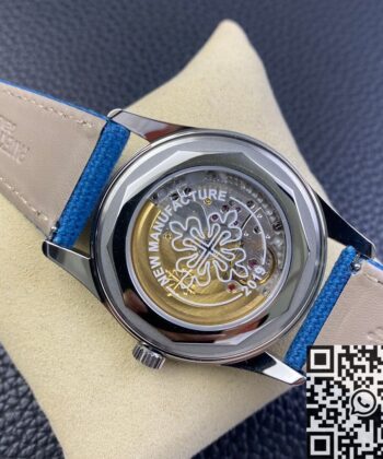 Patek Philippe Calatrava Replica 6007A-001 Grey Blue Dial 3K