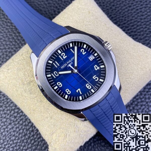 3K Factory Aquanaut Watch Patek Philippe 5168G-001 Blue Dial