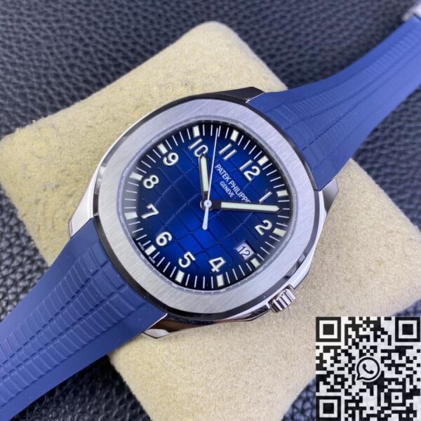 3K Factory Aquanaut Watch Patek Philippe 5168G-001 Blue Dial