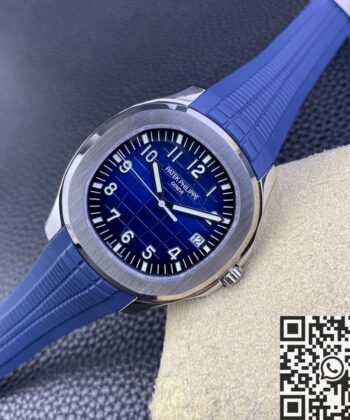 3K Factory Aquanaut Watch Patek Philippe 5168G-001 Blue Dial