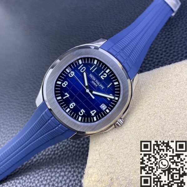 3K Factory Aquanaut Watch Patek Philippe 5168G-001 Blue Dial