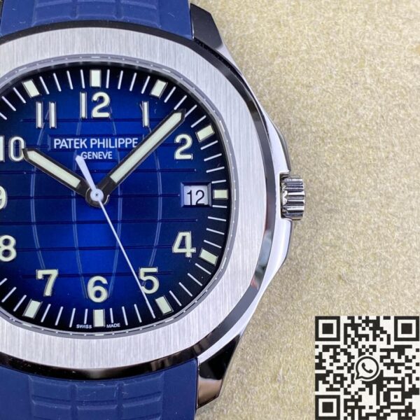 3K Factory Aquanaut Watch Patek Philippe 5168G-001 Blue Dial