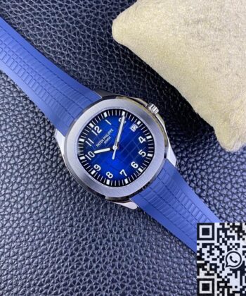 3K Factory Aquanaut Watch Patek Philippe 5168G-001 Blue Dial
