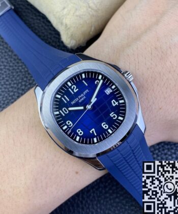 3K Factory Aquanaut Watch Patek Philippe 5168G-001 Blue Dial