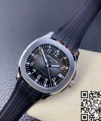 Patek Philippe Aquanaut Watch 5167A-001 Black Dial 3K Factory