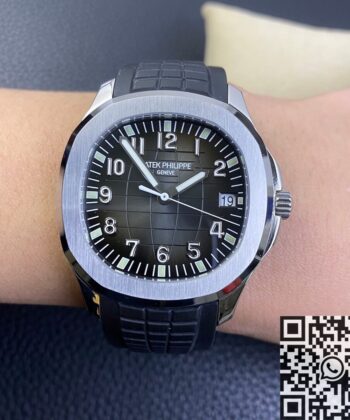 Patek Philippe Aquanaut Watch 5167A-001 Black Dial 3K Factory
