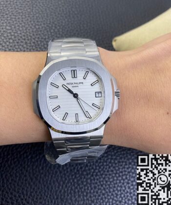 Nautilus Watches Patek Philippe 5711/1A-011 White Dial 3K