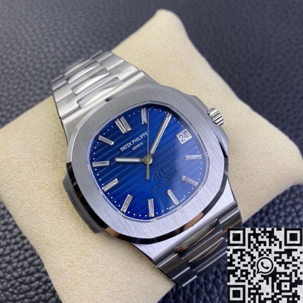 3K Nautilus 5711 Patek Philippe 5711/1P Blue Dial Watch