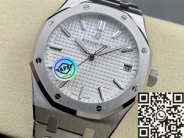 AP Watch Royal Oak 15500ST.OO.1220ST.04 Silver Dial APS