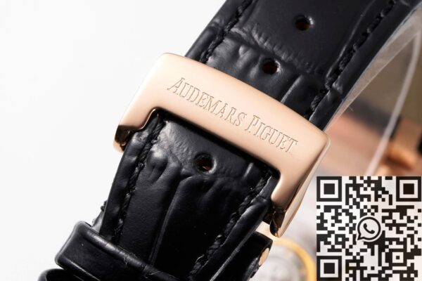 AP Royal Oak Watch 15510OR.OO.D002CR.02 Rose Gold Black