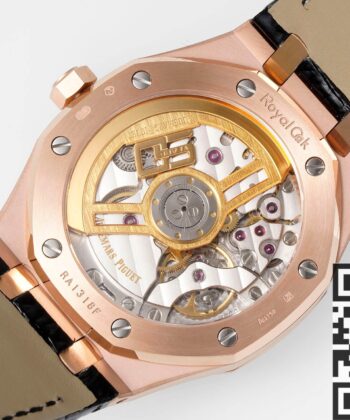 AP Royal Oak Watch 15510OR.OO.D002CR.02 Rose Gold Black