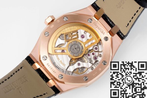 AP Royal Oak Watch 15510OR.OO.D002CR.02 Rose Gold Black