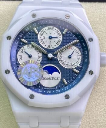 AP APS Watch Royal Oak 26579CB.OO.1225CB.01 White Ceramic