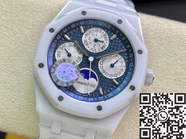 AP APS Watch Royal Oak 26579CB.OO.1225CB.01 White Ceramic