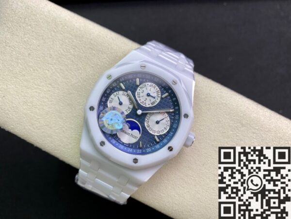 AP APS Watch Royal Oak 26579CB.OO.1225CB.01 White Ceramic