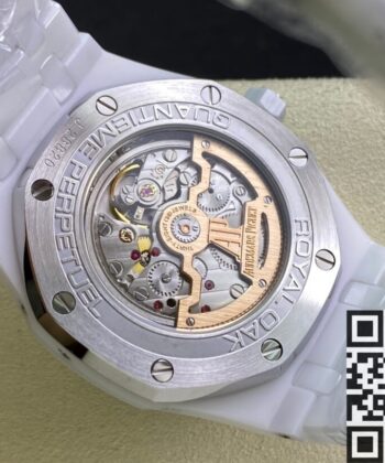 AP APS Watch Royal Oak 26579CB.OO.1225CB.01 White Ceramic