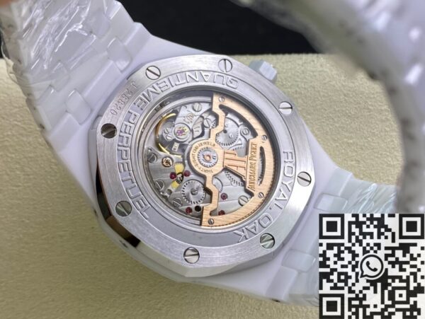 AP APS Watch Royal Oak 26579CB.OO.1225CB.01 White Ceramic