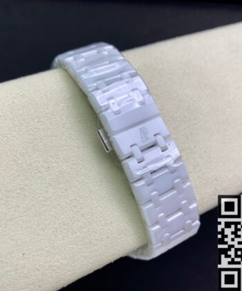 AP APS Watch Royal Oak 26579CB.OO.1225CB.01 White Ceramic