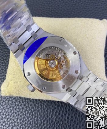 Royal Oak 15410 Audemars Piguet White Dial Watch APS Factory