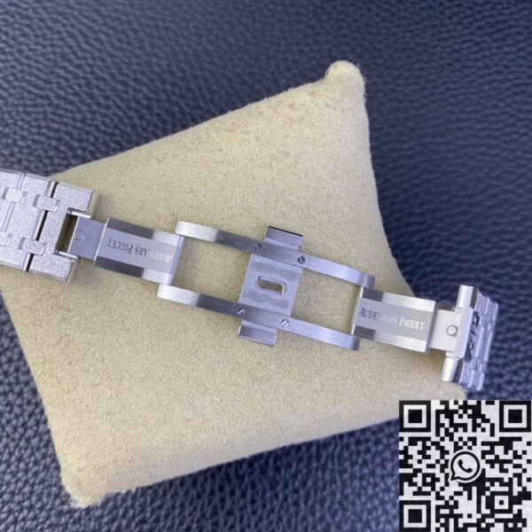 Royal Oak 15410 Audemars Piguet White Dial Watch APS Factory