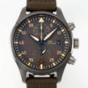 APS Factory IWC Pilot IW389002 Dark Gray Dial Watch