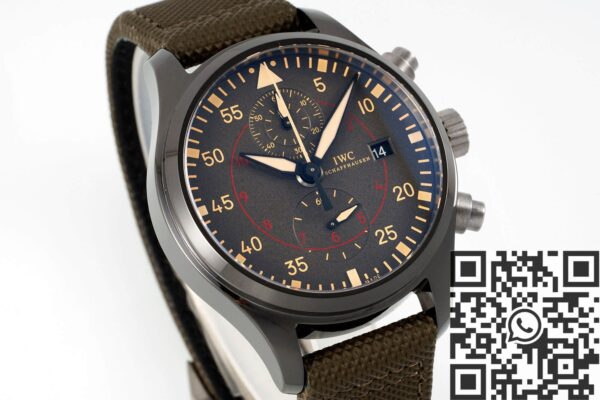 APS Factory IWC Pilot IW389002 Dark Gray Dial Watch