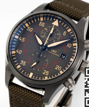 APS Factory IWC Pilot IW389002 Dark Gray Dial Watch