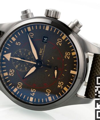 APS Factory IWC Pilot IW389002 Dark Gray Dial Watch