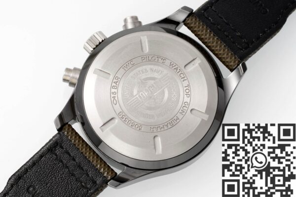 APS Factory IWC Pilot IW389002 Dark Gray Dial Watch