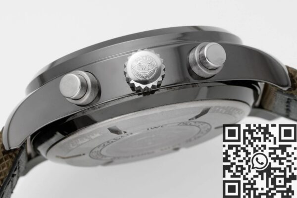 APS Factory IWC Pilot IW389002 Dark Gray Dial Watch