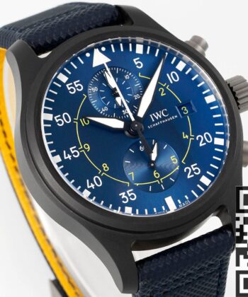 APS Factory Pilot Watch IWC IW389008 Blue Angel Special Edition