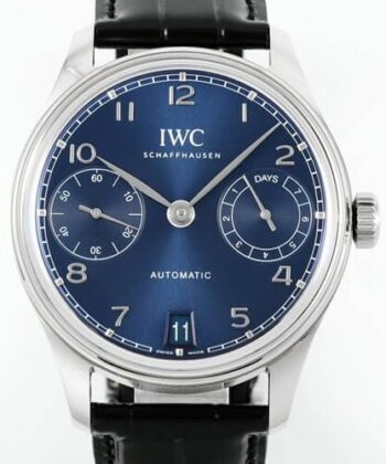 IWC Portugieser Watch IW501704 Blue Dial APS Factory
