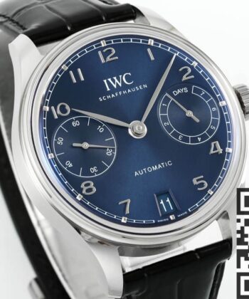 IWC Portugieser Watch IW501704 Blue Dial APS Factory