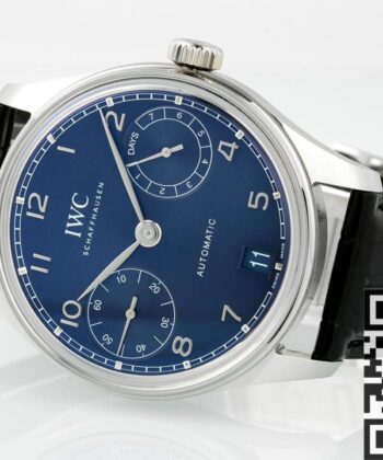 IWC Portugieser Watch IW501704 Blue Dial APS Factory