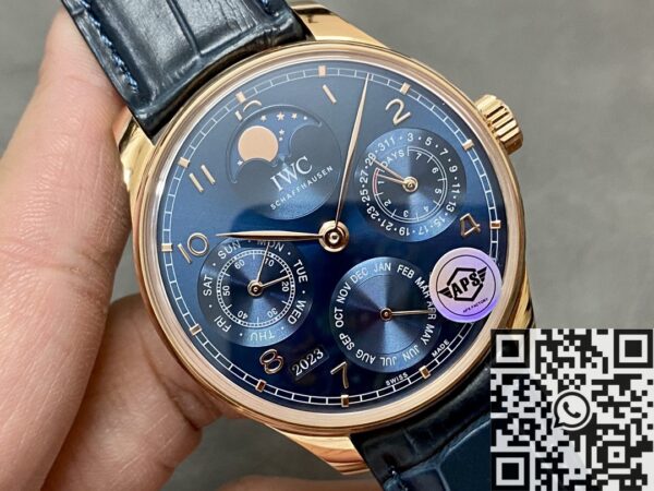 APS Factory Portugieser Watch IWC IW503312 Blue Panda Plate