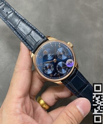 APS Factory Portugieser Watch IWC IW503312 Blue Panda Plate